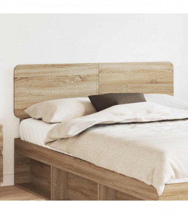 vidaXL Headboard Sonoma Oak Engineered wood