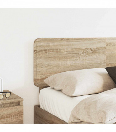 vidaXL Headboard Sonoma Oak Engineered wood