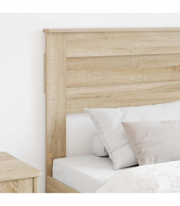 vidaXL Headboard Sonoma Oak Engineered wood