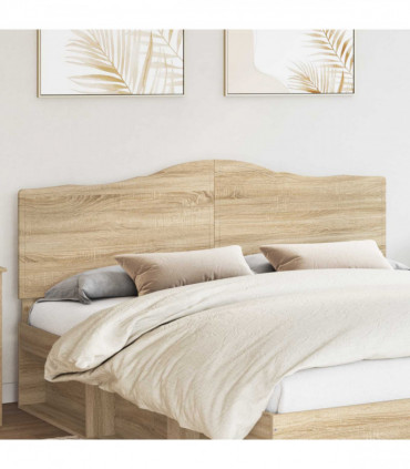 vidaXL Headboard Sonoma Oak Engineered wood