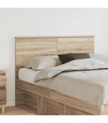 vidaXL Headboard Sonoma Oak Engineered wood