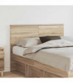 vidaXL Headboard Sonoma Oak Engineered wood