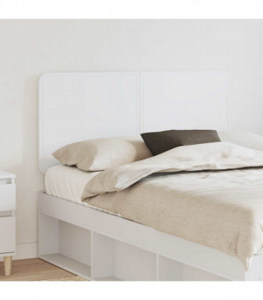 vidaXL Headboard White Engineered wood