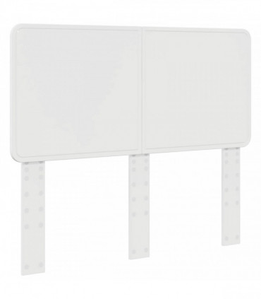 vidaXL Headboard White Engineered wood
