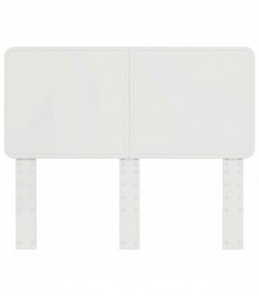 vidaXL Headboard White Engineered wood