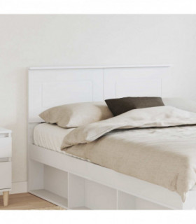 vidaXL Headboard White Engineered wood