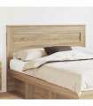 vidaXL Headboard Sonoma Oak Engineered wood