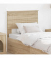 vidaXL Headboard Sonoma Oak Engineered wood