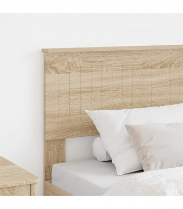 vidaXL Headboard Sonoma Oak Engineered wood