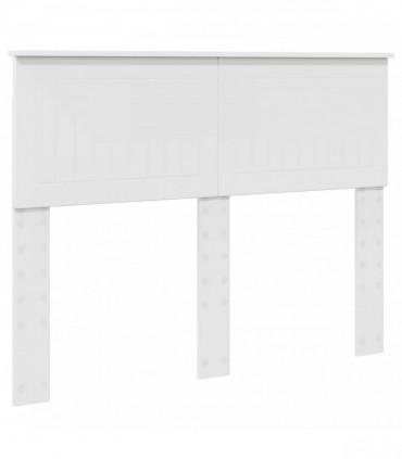 vidaXL Headboard White Engineered wood