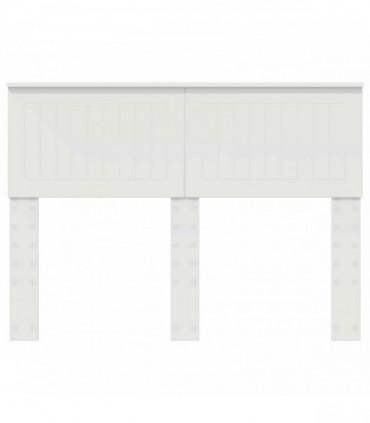 vidaXL Headboard White Engineered wood