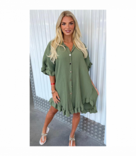 Ladies Pleated Dress