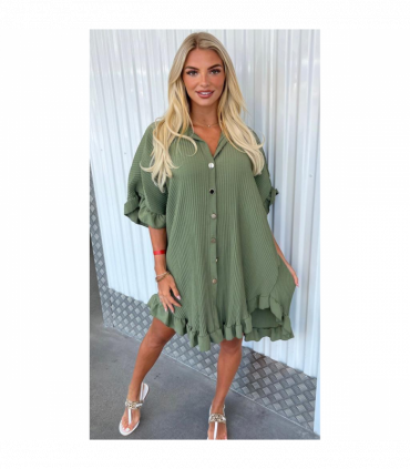 Ladies Pleated Dress