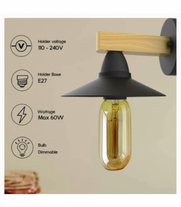 2 Pack Retro Wall Light Lamp Fixtures~1017