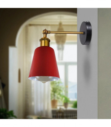 Industrial  Metal Wall Mounted Wall lamp Fitting E27 Wall Lighting Fixture ~6212