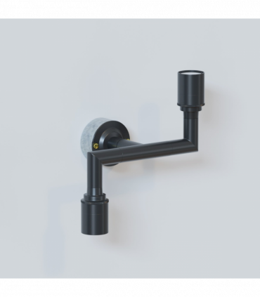 Industrial Conduit Pipe 2way Light Wall Lamp kit ~5702