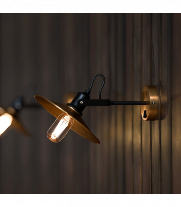 Industrial Adjustable Swivel Wall Sconce with LED E27 Bulb Compatibility-5626