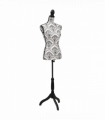 Ladies bust black white