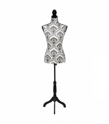 Ladies bust black white