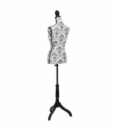 Ladies bust black white