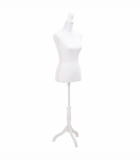 Ladies bust Display bust white