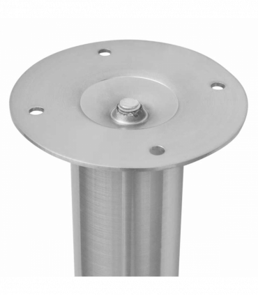 2 Telescopic Table Legs Stainless Steel 710 mm-1100 mm