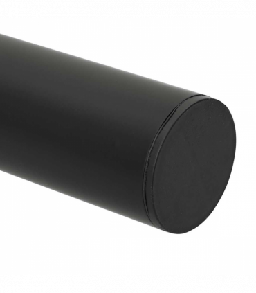 2 Telescopic Table Legs Black 710 mm-1100 mm