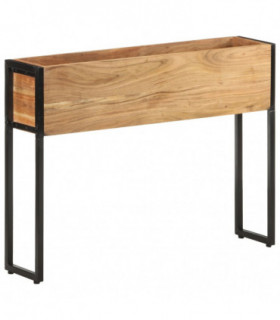 vidaXL Planter 90x20x68 cm Solid Acacia Wood