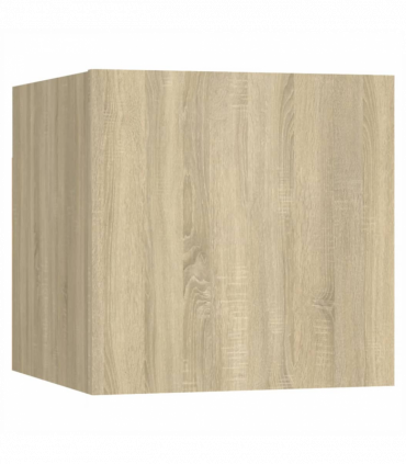 vidaXL 6 Piece TV Cabinet Set Sonoma Oak Engineered Wood