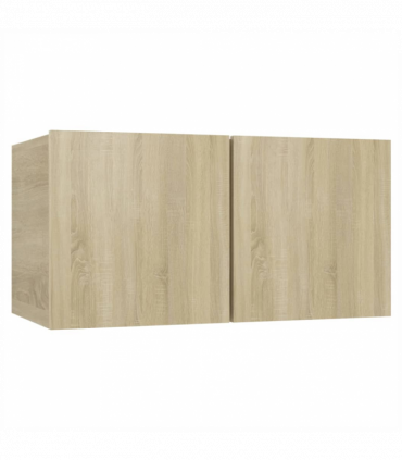 vidaXL 6 Piece TV Cabinet Set Sonoma Oak Engineered Wood