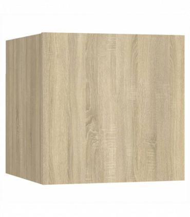 vidaXL 6 Piece TV Cabinet Set Sonoma Oak Engineered Wood
