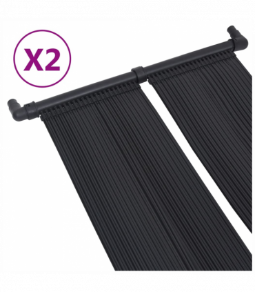 vidaXL Solar Pool Heater Panel 2 pcs 80x310 cm