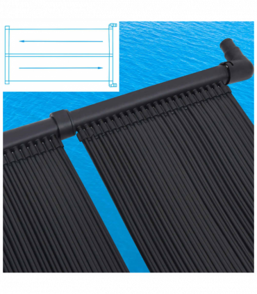 vidaXL Solar Pool Heater Panel 2 pcs 80x310 cm
