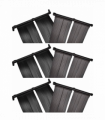 vidaXL Solar Pool Heater Panel 6 pcs 80x620 cm