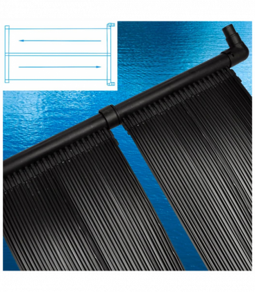vidaXL Solar Pool Heater Panel 6 pcs 80x620 cm