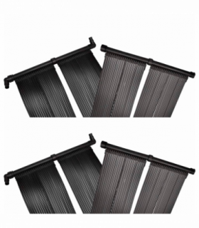 vidaXL Solar Pool Heater Panel 4 pcs 80x620 cm