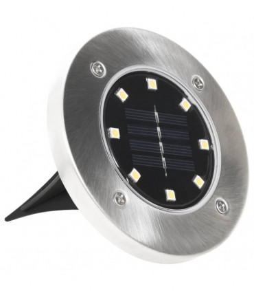 vidaXL Solar Ground Lights 8 pcs LED Lights White