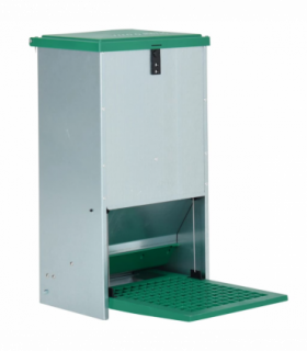 vidaXL Feedomatic Automatic Poultry Feeder with Treadle 20 kg