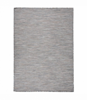 vidaXL Outdoor Flatweave Rug 200x280 cm Brown and Blue