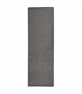 vidaXL Outdoor Flatweave Rug 80x250 cm Grey