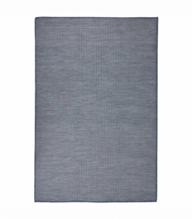 vidaXL Outdoor Flatweave Rug 120x170 cm Blue
