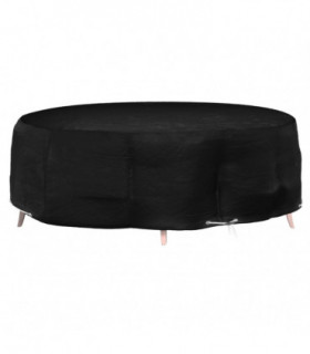 vidaXL Island Lounge Cover 10 Eyelets Ø236x67 cm Round