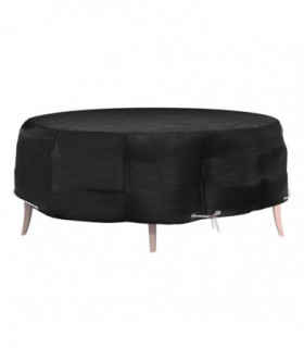 vidaXL Island Lounge Cover 8 Eyelets Ø188x50 cm Round