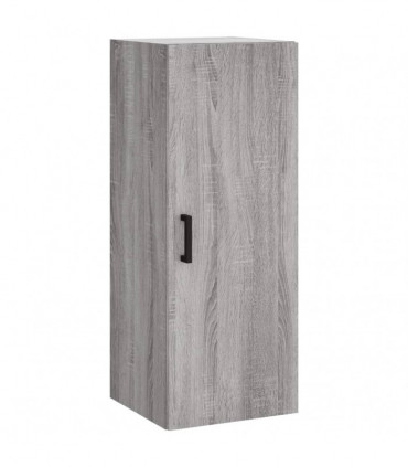 vidaXL Highboard Grey Sonoma 34.5x34x180 cm Engineered Wood