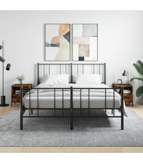 vidaXL Bedside Cabinets 2 pcs Smoked Oak 40x35x47.5 cm Engineered Wood