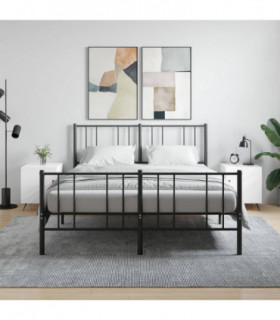 vidaXL Bedside Cabinets 2 pcs High Gloss White 40x40x50 cm Engineered Wood