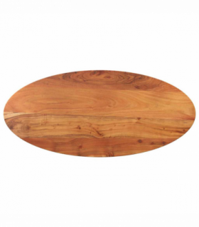 vidaXL Table Top 100x40x3.8 cm Oval Solid Wood Acacia