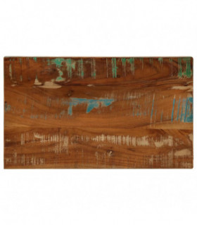 vidaXL Table Top 50x20x2.5 cm Rectangular Solid Wood Reclaimed