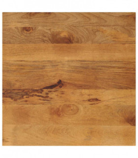 vidaXL Table Top 70x70x2.5 cm Square Solid Wood Mango