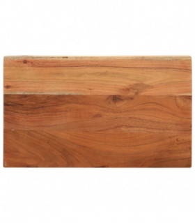 vidaXL Table Top 40x30x3.8 cm Rectangular Solid Wood Acacia